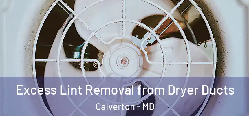  Excess Lint Removal from Dryer Ducts Calverton - MD